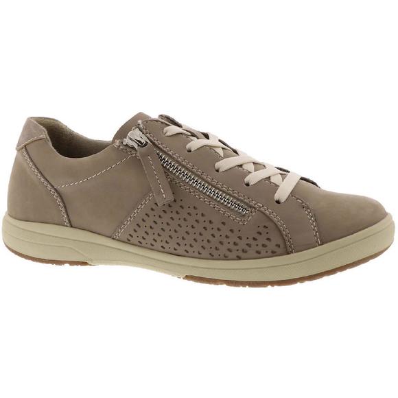 Earth Origins Shoes Earth Origins Womens Etta Gray Leather Casual And Fashion Sneakers Shoes